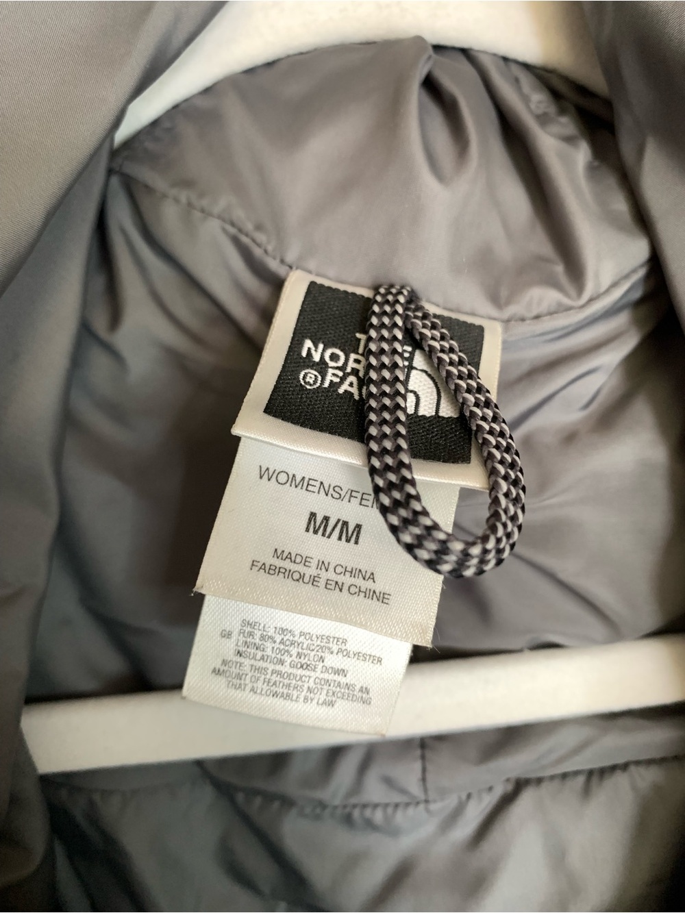 The North Face Brown Puffer Jacket M - Picture 3 of 15